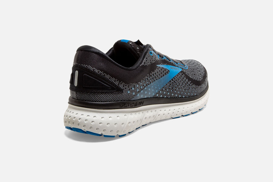 Brooks Glycerin 18 Road Running Shoes Mens - Black/Blue - XYZMI-1540